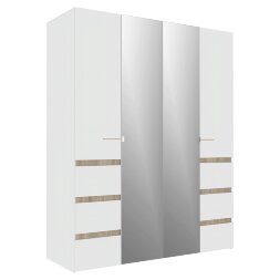 Шкаф 4-дверный 8 Анона, Белый